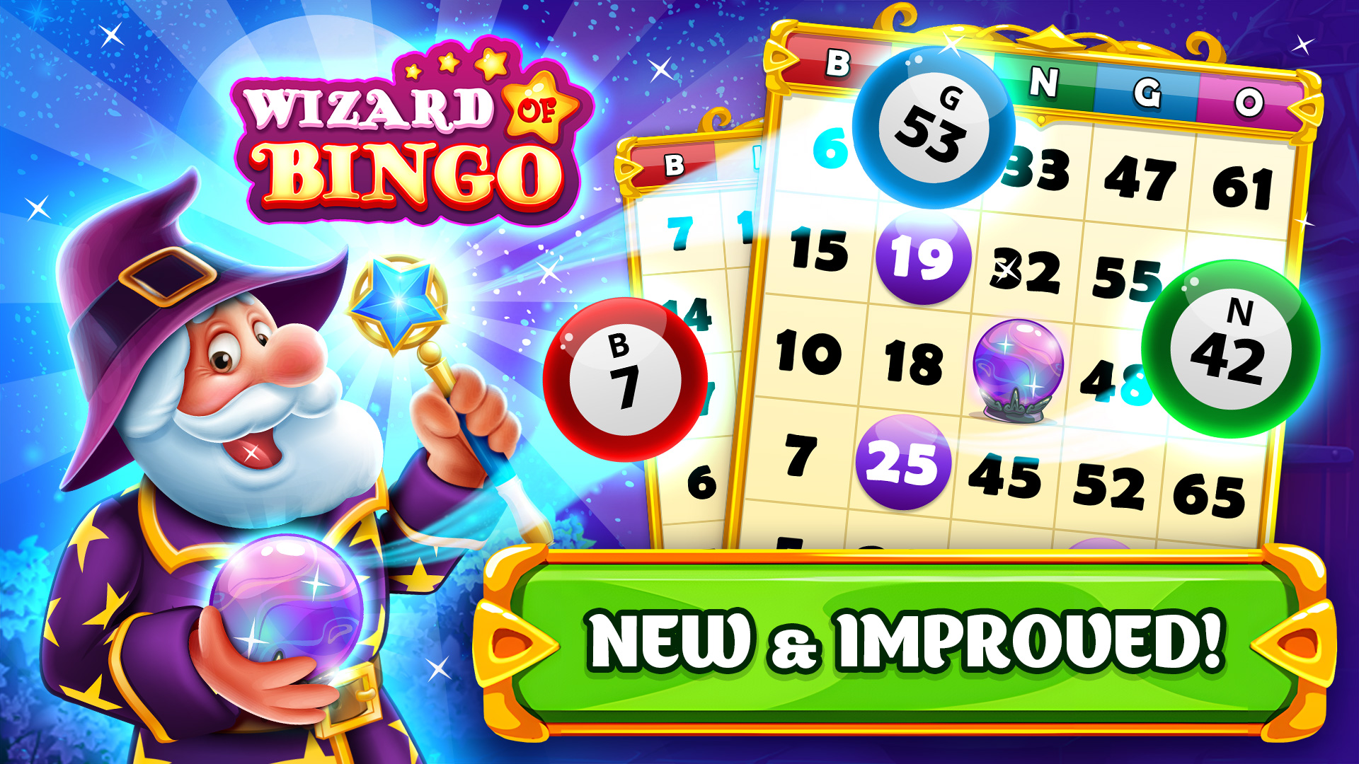 Wizard of Bingo gameplay